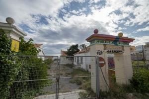 Entrada a la estación de telegrafía de Cabo de Palos. ANTONIO GIL / AGM