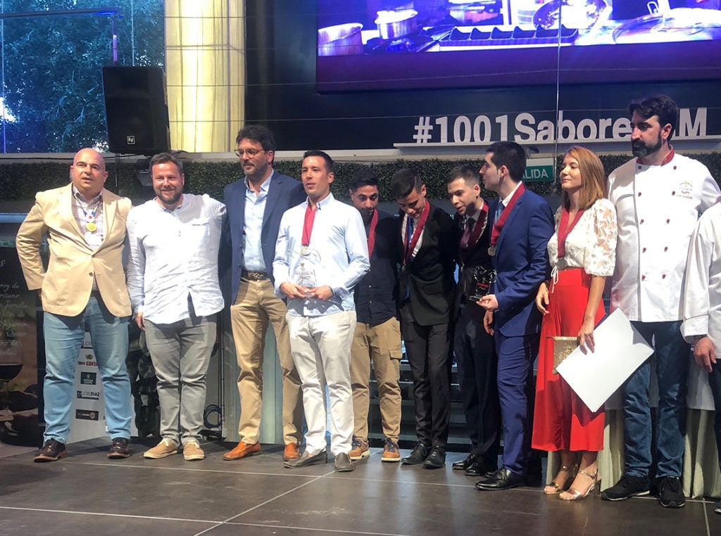 Los ganadores del concurso.